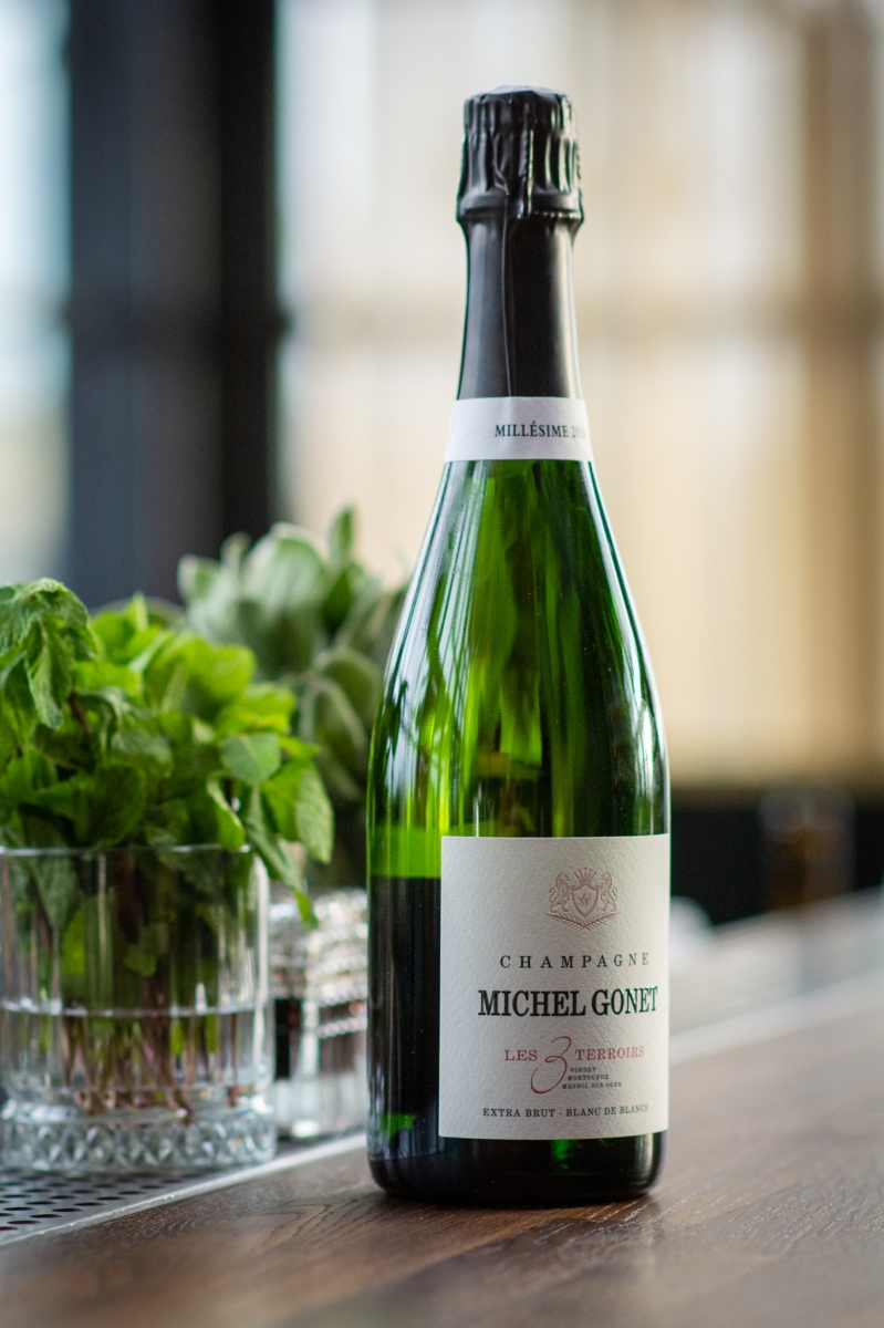 Michel Gonet Les 3 Terroirs Blanc de Blancs Extra Brut 2018